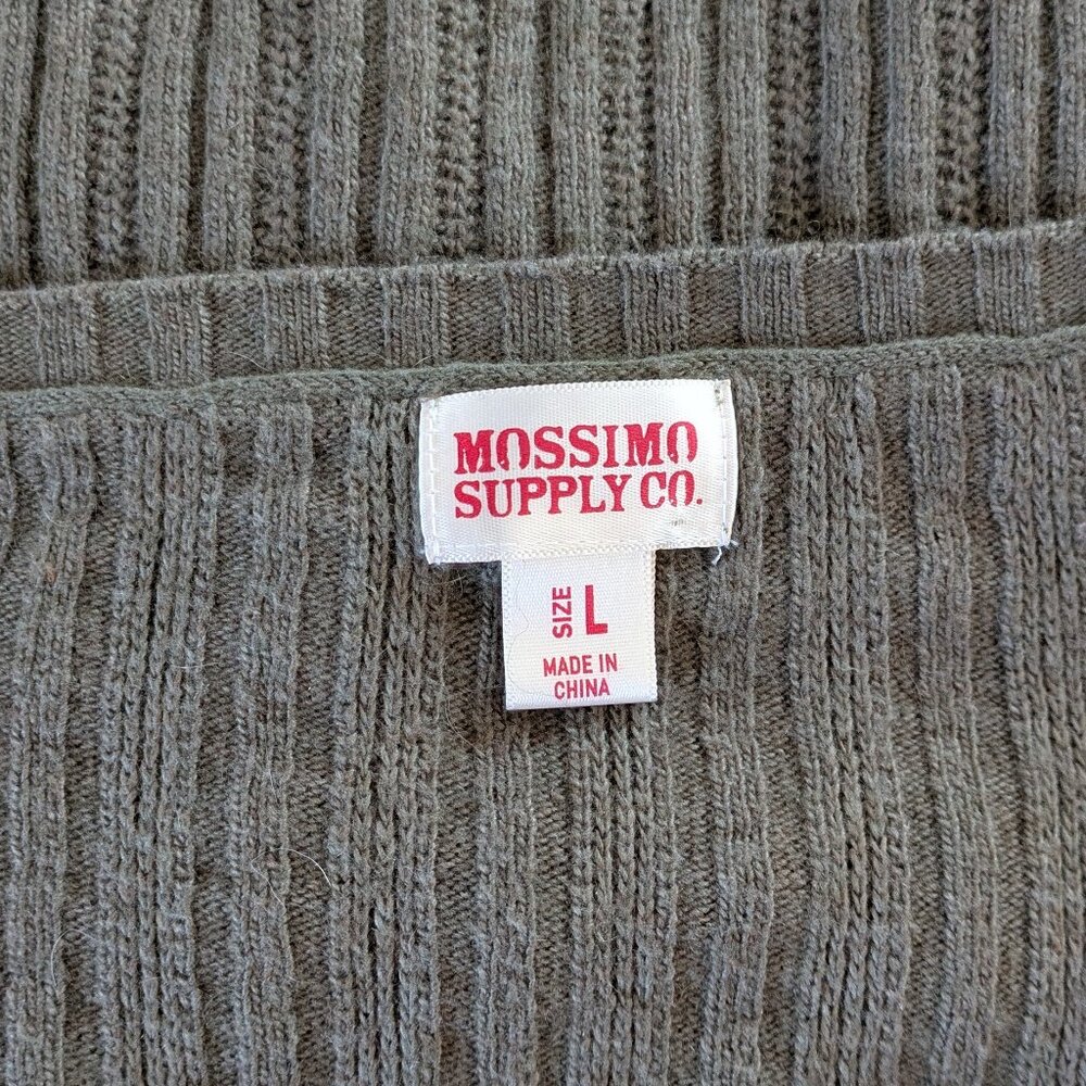 Mossimo Long Sleeved Ribbed Top - Picture 4 of 4